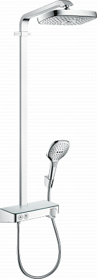 Душевая колонна Hansgrohe Raindance Select Showerpipe E 300 2jet 27126000 Душевая колонна Hansgrohe Raindance Select Showerpipe E 300 2jet 27126000