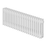 Стальной трубчатый радиатор отопления Royal Thermo Insignia VC3030 - 22 секции (белый)