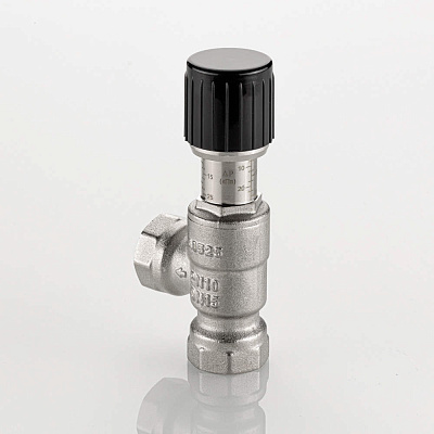 Клапан перепускной VALTEC угловой 1/2 (20-60 кПа) (VT.665.N.0402)