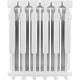 Алюминиевый секционный радиатор отопления Rommer Plus 500 / 1 секция