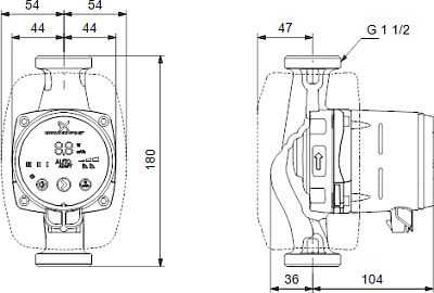 Циркуляционный насос Grundfos ALPHA3 25-40