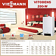 Настенный газовый конденсационный котел отопления одноконтурный Viessmann Vitodens 200-W Vitotronic 100 54,4 кВт Тип HO1B B2HAK13