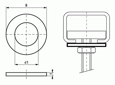 Шайба Walraven BIS WM0-35 (BUP1000) 8,4х25 мм