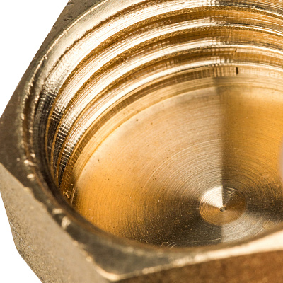 Заглушка Stout SFT-0026 с внутренней резьбой, латунная 2 1/2 дюйма