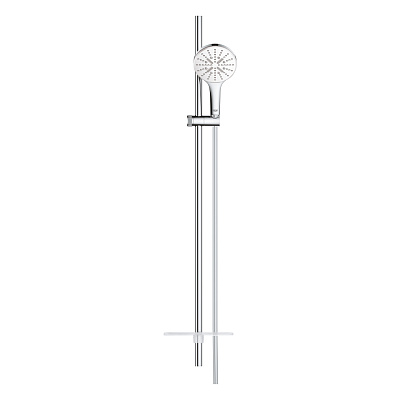 Душевой гарнитур Grohe Rainshower SmartActive 130, белая луна (26578LS0)