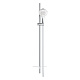 Душевой гарнитур Grohe Rainshower SmartActive 130, белая луна (26578LS0)