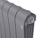 Биметаллический секционный радиатор отопления Royal Thermo Infinity 500 Серебристый / 4 секции