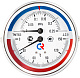 Термоманометр Росма ТМТБ-31T Dy 80 с задним подключением 1/2, 10 бар 0-150*